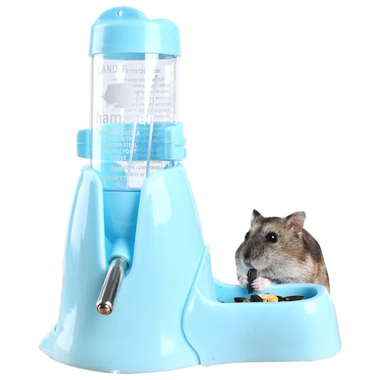 Hamster Water Feeder & Food Dispenser